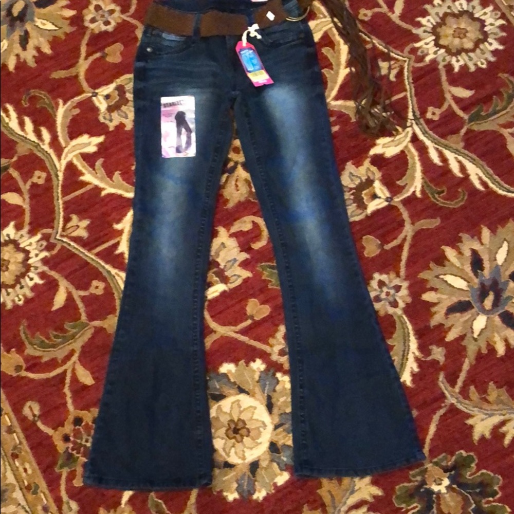 Bell bottom jeans